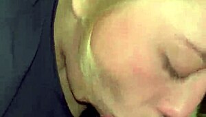 Sloppy Close-Up Blowjob with Spit