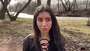 i wanna stroll in the park with cum all over my face… so hot! 😜