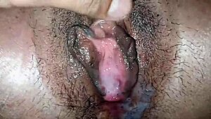 Neighbor's tight pussy seduced with rough creampie action
