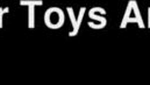 Jazmine White Tests Handmade Balldog Dildo With Anal Fisting