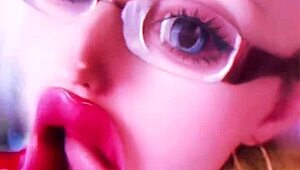 Dollification Sissification Huge Pink Lips Transformation Fetish