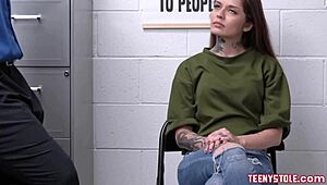 tattooed redhead vanessa vega banged by officer after shoplifting