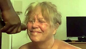 Yo granny, ready for that big black cock facial?