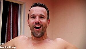 Hey, check out this bf vs gf showdown with Titus and Jasmine getting wild.