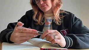 She says hottie in stockings tied tickled