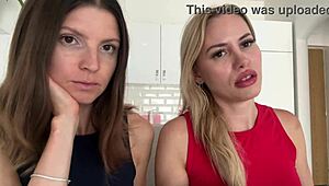 risky casting interview with blonde