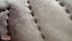 ciara ivy, anal gape vs big white cock in casting.