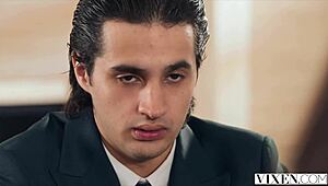 yo, curvy queenpin valentina nappi handles business with her cock-hungry big ass bent over!