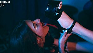 every toe is a world to explore with your tongue in this barefoot fetish scene