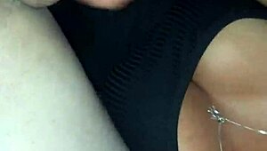 A milf amateur gives a delicious handjob in this homemade video with passionate touches and wet sensations