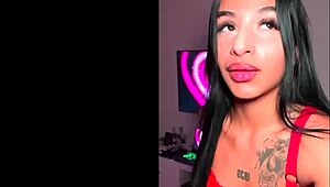 ciara ivy, anal gape vs big white cock in casting.