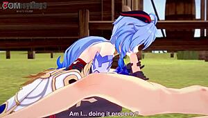 ganyu gets creampied in genshin impact 😍