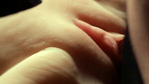 Fuck Her Smooth Wet Pussy with Double Penetration and Anal Toys Close-Up