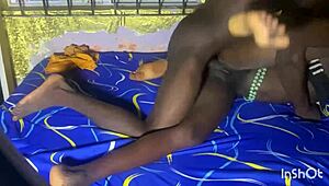 epic hard fuck for my ebony teen babe, watch full clips on xvideo