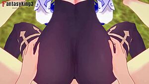 ganyu gets creampied in genshin impact 😍