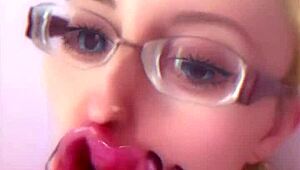 Dollification Sissification Huge Pink Lips Transformation Fetish