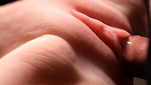 Fuck Her Smooth Wet Pussy with Double Penetration and Anal Toys Close-Up