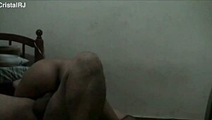 Husband leaves, friend plays with wife in lingerie trailer