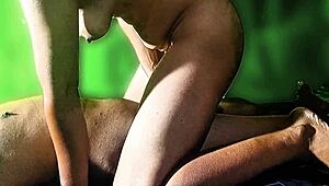 Neighbor invited me for homemade missionary cumshot