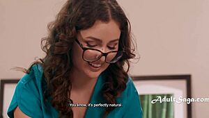 Use My Tongue Baby: Lesbian Massage Turns Into Face-Sitting Frenzy