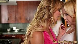 glamcore stepmom licks squirting teen 18+ in hot full scene! 💦