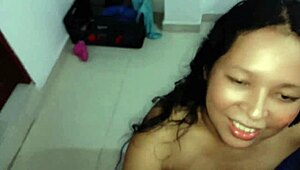 Latina Wife Devours Husband's Cock for All His Milk