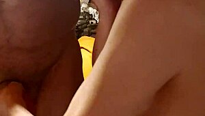 Playing With Her Tits And Hand Job