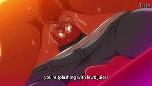 Busty succubus in glasses sucks as my step mom in this anime hentai fantasy with big tits