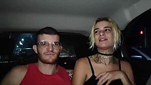 Passionate Couple Sex In Uber Filmed