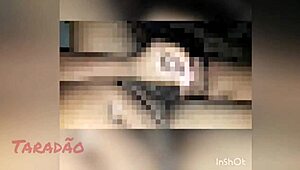 Old whore in lingerie gets milk in her ass