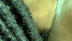 Who ripped clothes to lick wet pussy and clit?