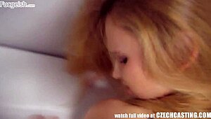 Married Little Nymph Gets Asshole Bumped and Facialed in POV Anal