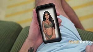 Yo, check British busty Desi Yasminator sucking and riding hard with those huge tits