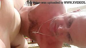 MILF wife gets fucked hard with big tits bouncing