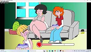 watch erotic flashing on the couch