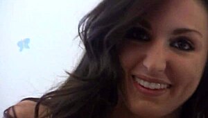 i watch jenny welch lap dance in pantyhose as bf rips them