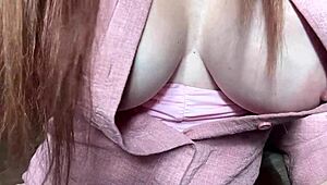 Italian Artemisia Love in Hot Solo Boobs Session