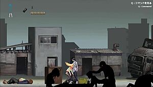 In this group game, horny blondes get gangbanged with assfucking and anal banging part 2 of 3