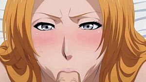 Whoa! Bleach Rangiku hentai in wild action now!