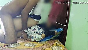 This naughty Indian wife craved my big cock in her tight pussy