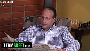 My Step-Granddaughter Acted Like a Slut, So I Fucked Her Hard!