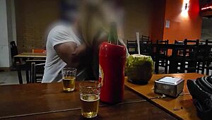 Brazilian Latina Dates Black Guy In Bar Then Gets Fucked In Car