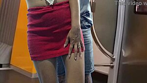 Student Lets Stranger Rub Against Her in Public Bus