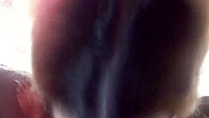 Morning craving, she begs for cum in mouth