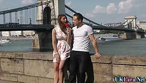 Hey, look at this heeled hottie taking a massive cock with style