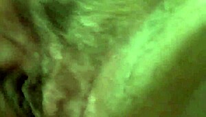 tight hairy pussy rubbing