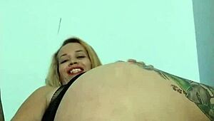 loira casada se masturbando em vídeo caseiro 😏