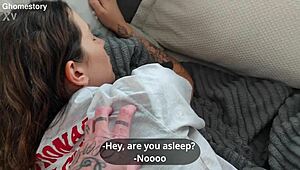 stepmom relaxes on couch after party, i pound her ass hard