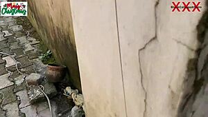 africa santa banging naive neighbor's daughter in backyard full on red