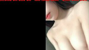 vietnamese babe gets steamy in hot action